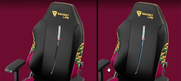 Secretlab Titan Giyu gaming chair