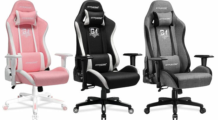 GTRacing cheap fabric gaming chairs