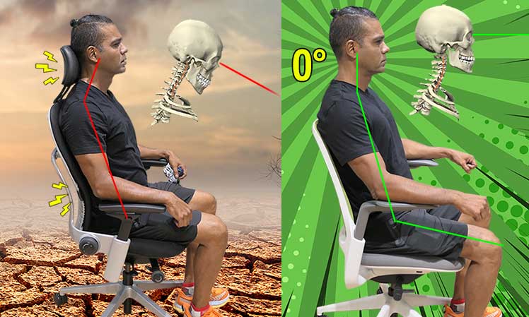 Cervical spondylosis chair sale