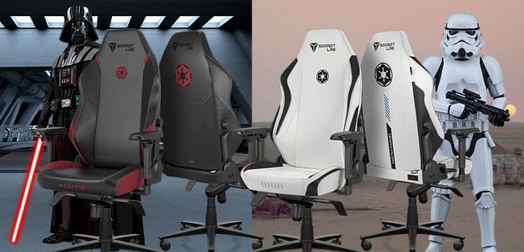 Secretlab Star Wars gaming chairs