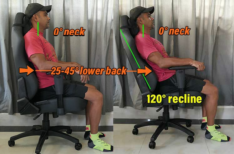 Gaming Chair Posture Step By Step Dynamic Neutral Sitting