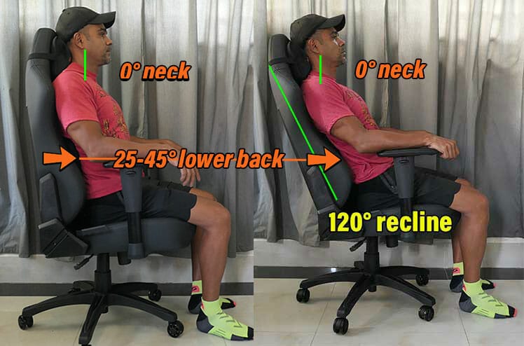 How to sit in active or passive neutral postures