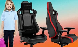 Noblechairs Epic Compact gaming chair for petite person
