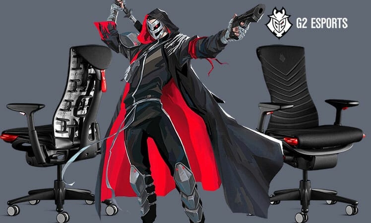 G2 esports gaming outlet chair