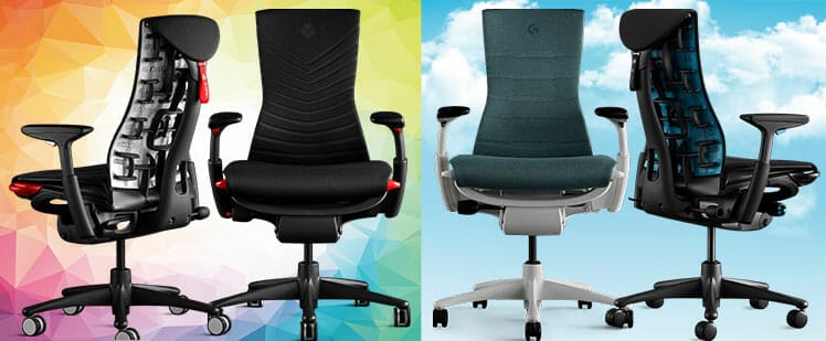 Herman Miller G2 Esports vs classic Embody gaming chairs