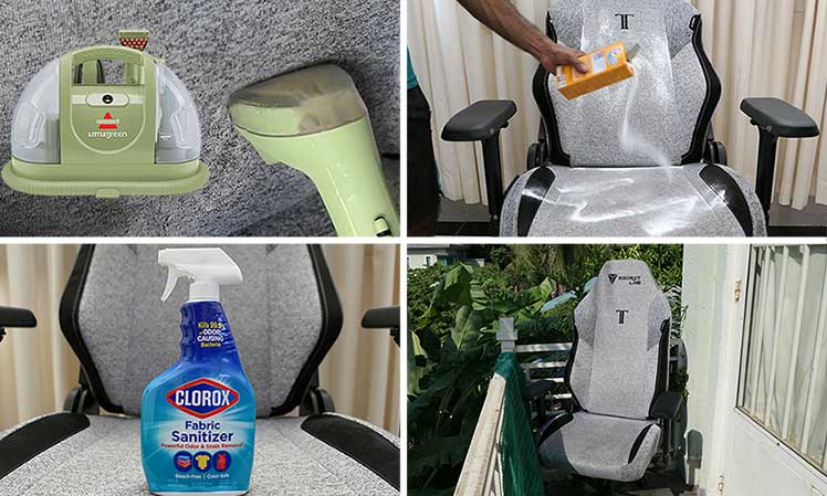 How to clean fabric gaming chair: 4 methods