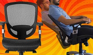 Staples Hyken full mesh office chair for short people
