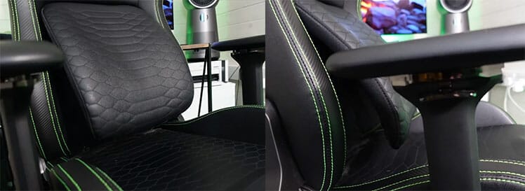 Razer Iskur lumbar support system