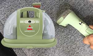 How to wash gaming chair using a Bissell Little Green wet-dry vacuum