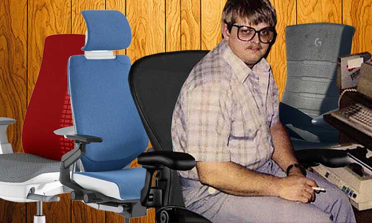 Why do some people become addicted to buying office chairs?