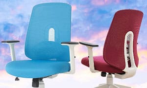 Nouhaus Palette ergonomic office chair for short person