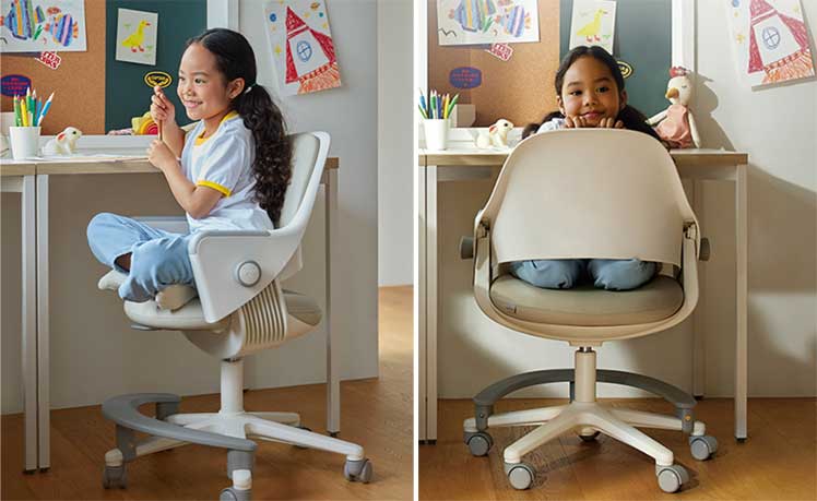 Child's ergonomic online chair