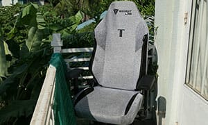 How to clean fabric gaming chair with a sun bath