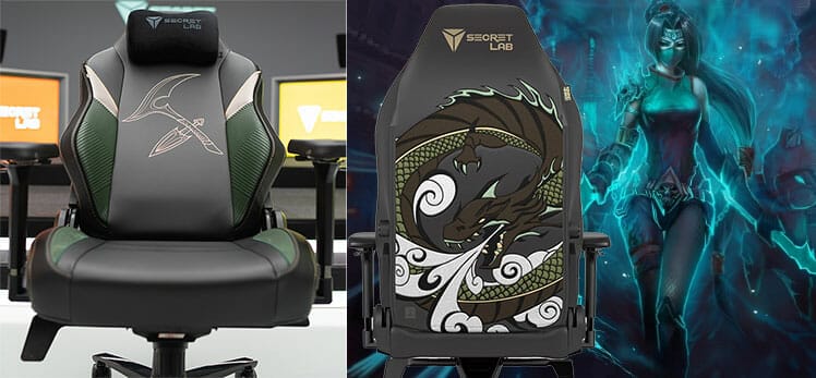 League gaming online chairs