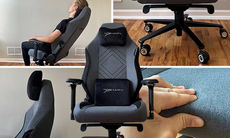 E-Win Champion Series CPG gaming chair highlight features