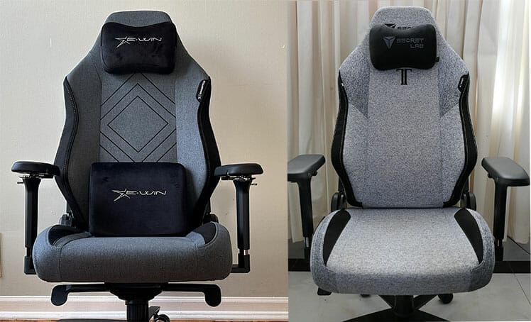 E-Win Champion versus Secretlab Titan chair