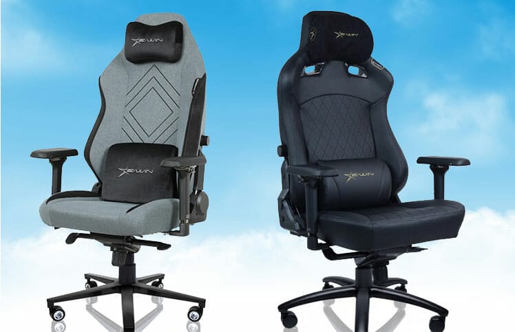 E-Win Champion and Flash XL gaming chairs