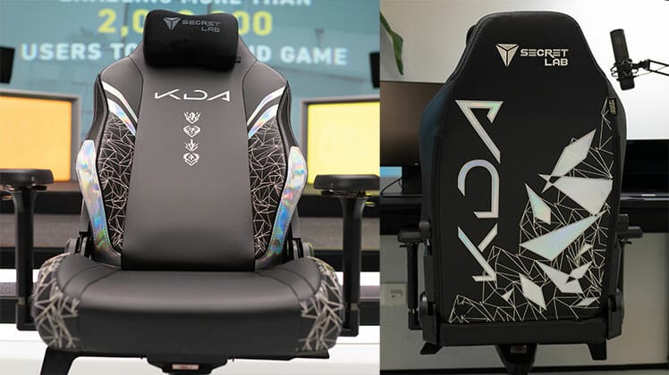 K/DA All Out gaming chair