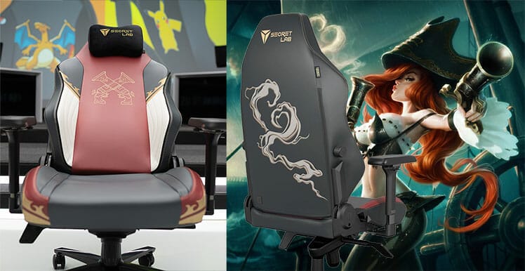 Secretlab Titan Miss Fortune gaming chair