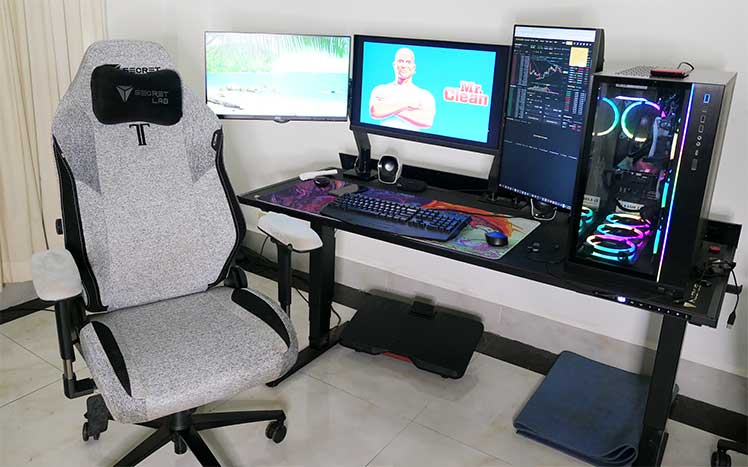 Cookies and Cream chair workstation