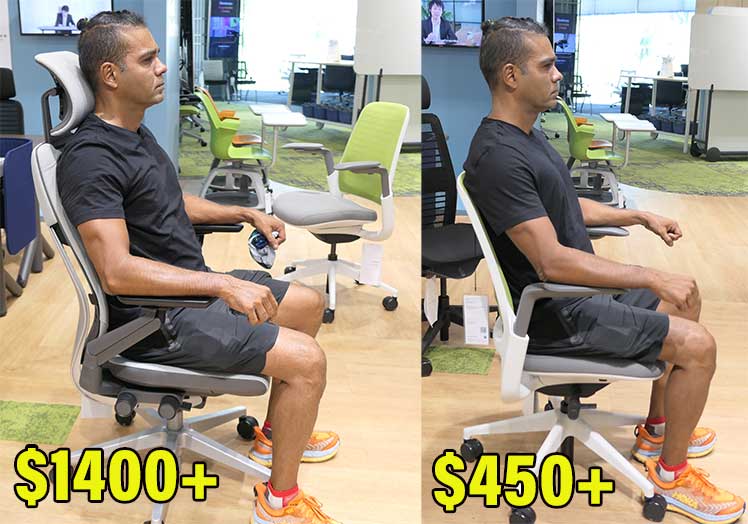 Steelcase Gesture vs Series 1 chairs