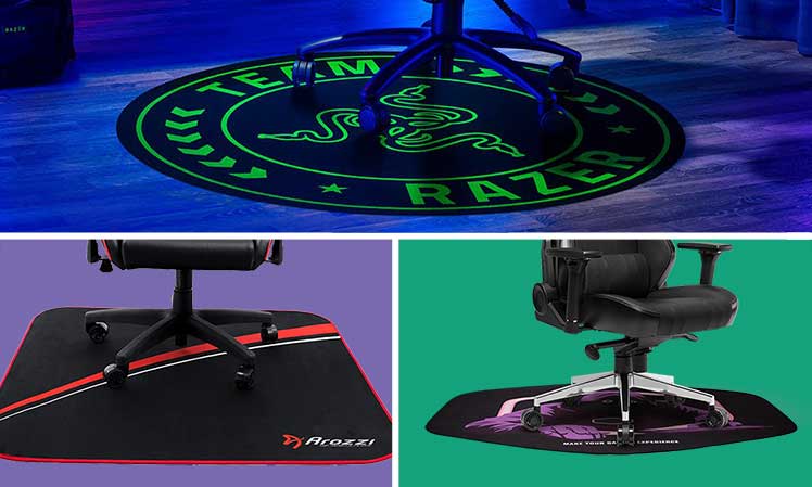 Top rated gaming chair floor mats