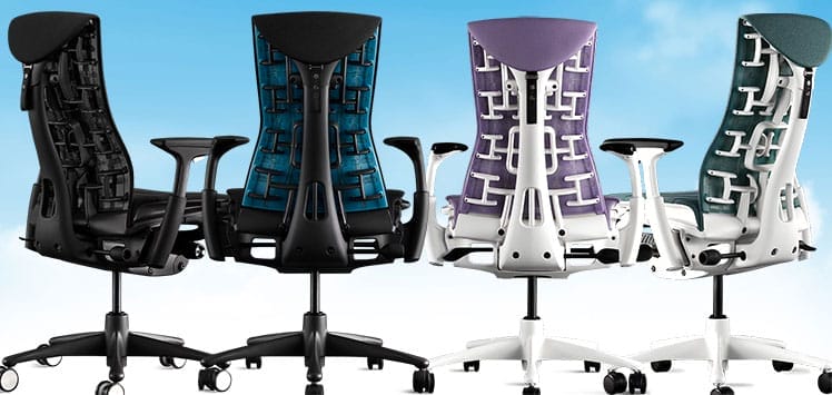 Embody gaming chair styles