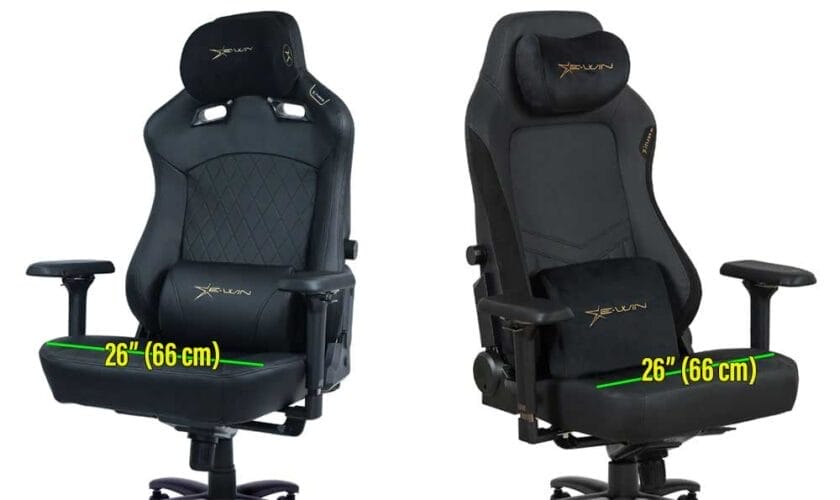 5 Premium XL Gaming Chairs With 400 lbs Big & Tall Support