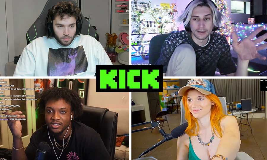 What gaming chairs do the top Kick streamers use?