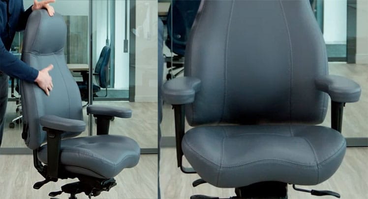 Lifeform Ultimate Executive seat contours and padding