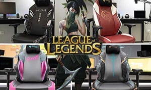 Secretlab League of Legends gaming chairs