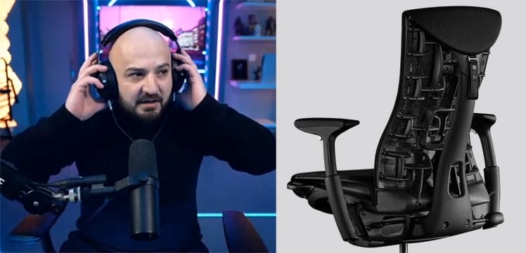 Maherco streaming gaming chair