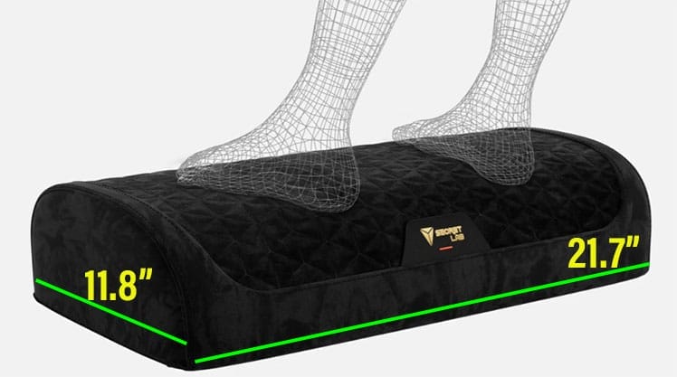 Secretlab Premium Footrest dimensions