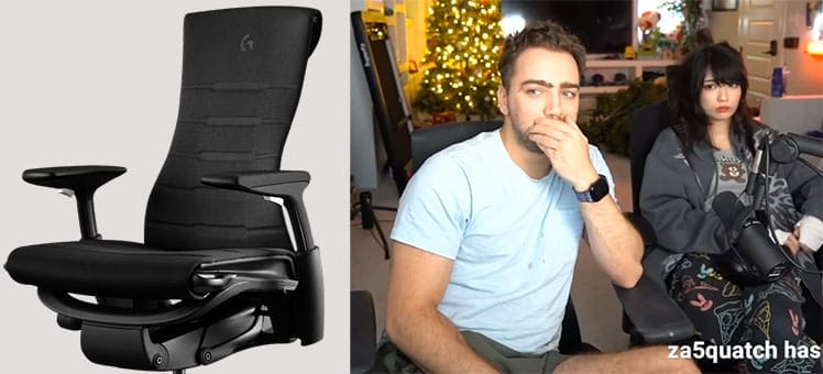 Mizkif gaming chair