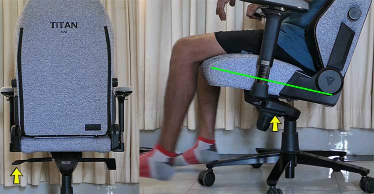 Secretlab Titan multifunction tilt-lock