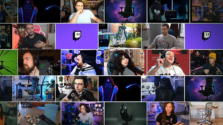 Preferred Gaming Chairs of Top 13 Twitch Streamers in 2024