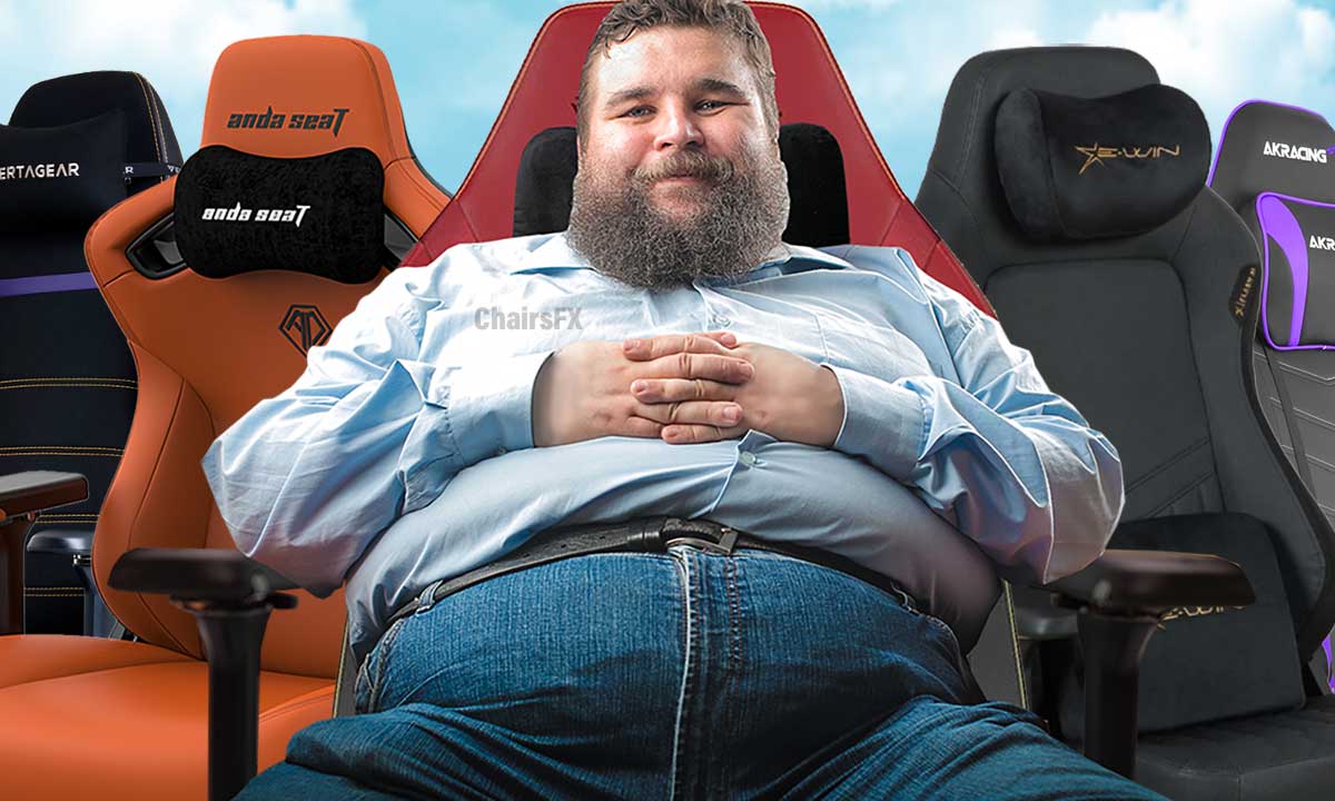 5 400-pound XL gaming chairs for heavy guys