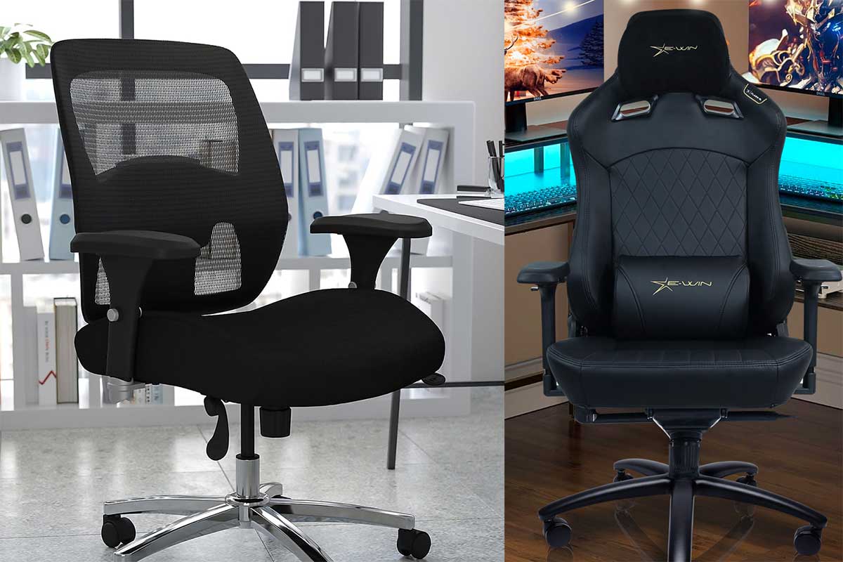 Flash Hercules office chair vs Flash XL gaming chair
