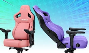 Kaiser 4 pink and purple chairs