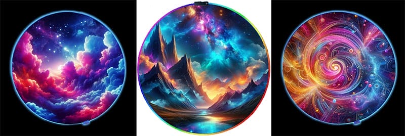 Dealzoom RGB floor mats