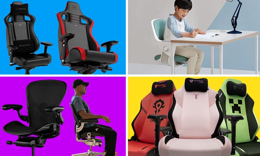 Best gaming chairs 2025 grid layout