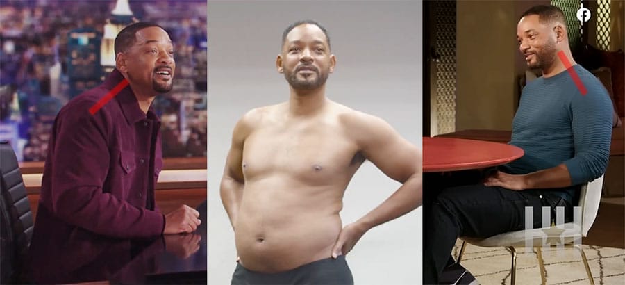 Will Smith poor posture