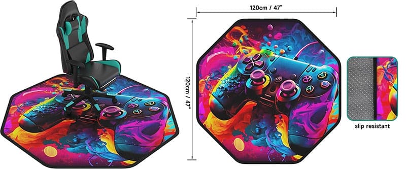 ZGTMSZ gaming chair desk mat style