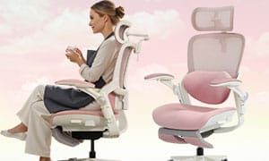 CabLady S2 Petite Ergonomic Office Chair for Women