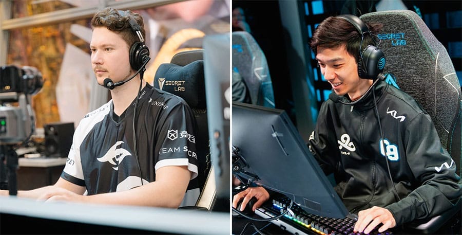 Pro esports players using Secretlab furniture