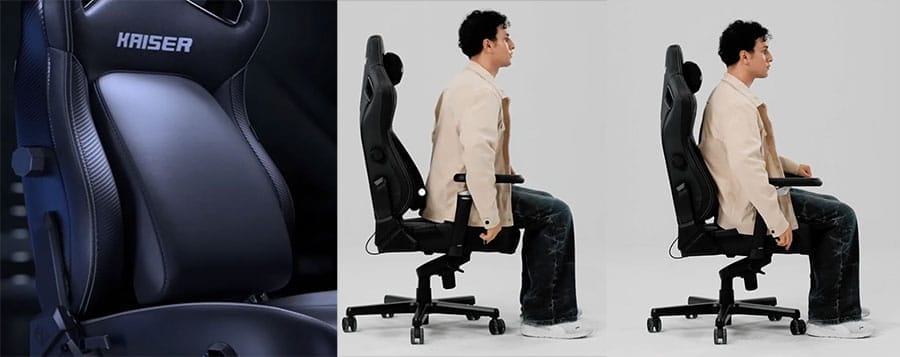 Anda Seat Kaiser 4 lumbar support benefit demo