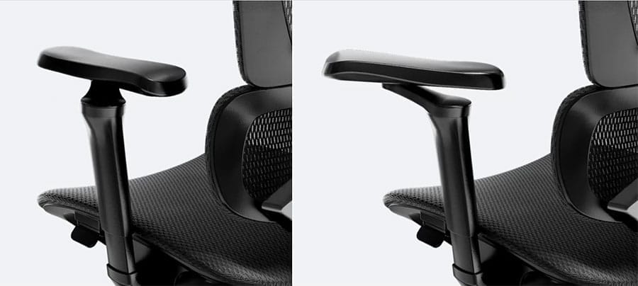 Anda Seat X-Air Series chair armrests