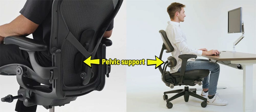 Anthros vs Aeron support concept