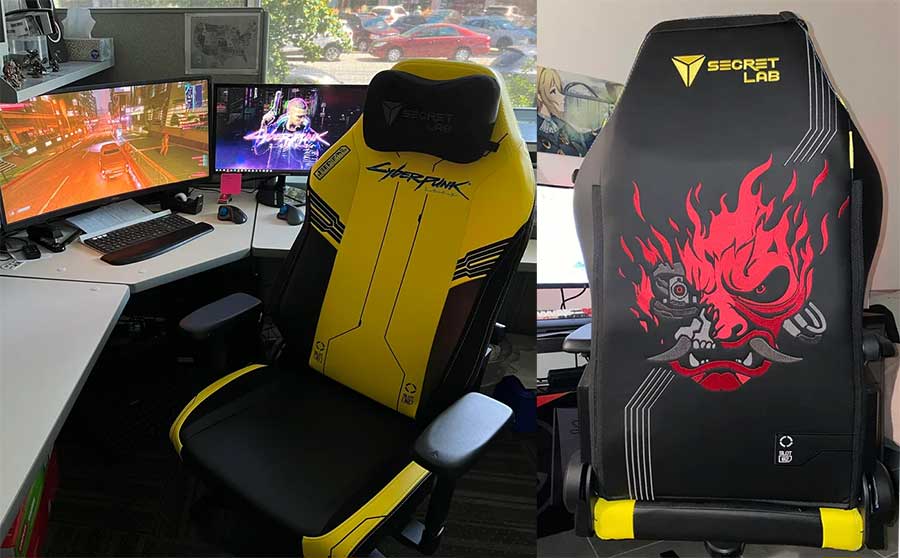 Secretlab Titan Evo Cyberpunk chair
