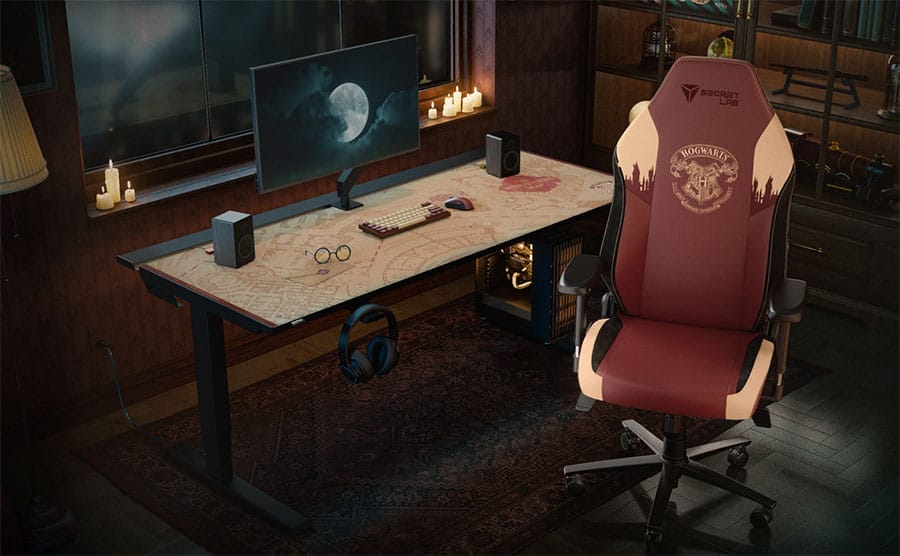 Harry Potter gaming chair and desk
